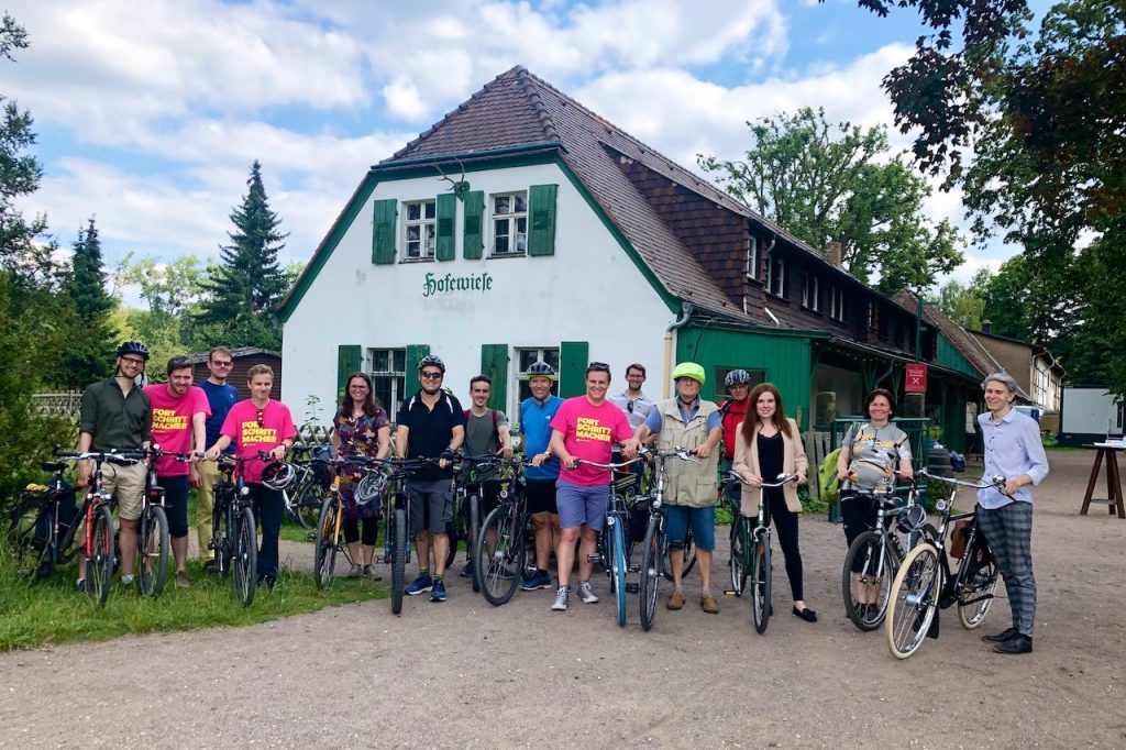 gemeinsame Tour zur Hofewiese