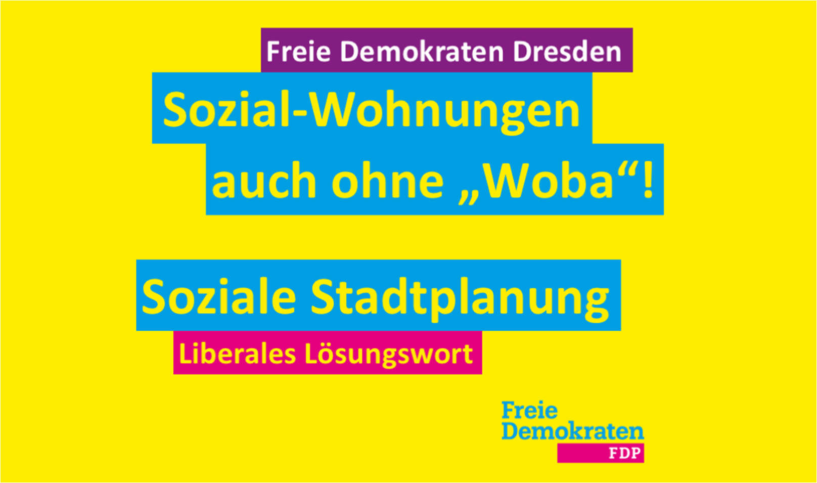 Sozial-Wohnungen auch ohne "Woba"!